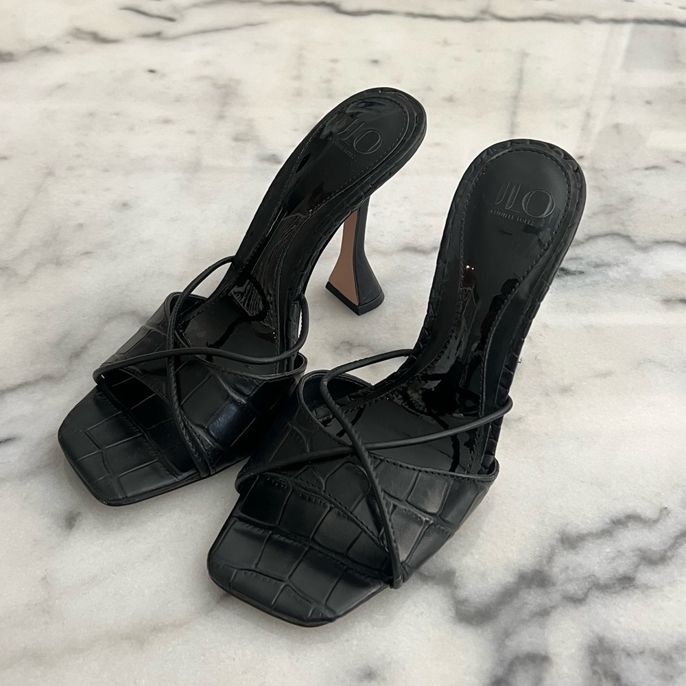 JLO Black Heels